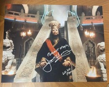 * JAMES HONG * signed 16x20 photo * BIG TROUBLE IN LITTLE CHINA * PROOF * 5