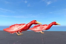 1080 Melee Solid Red TOP STATS Pelagornis Pair Ark Survival Ascended PVE ASA
