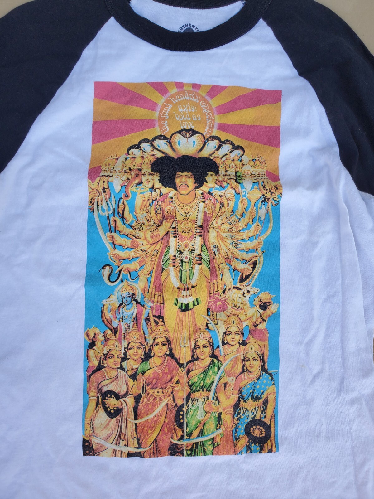 Jimi Hendrix Axis Bold As Love Baseball TShirt Men's… Gem