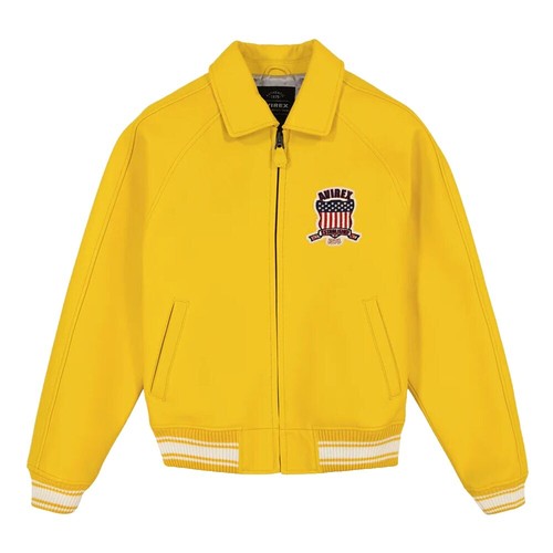 Avirex Flight Jacket Size L Men'S 6192132 Yellow | eBay