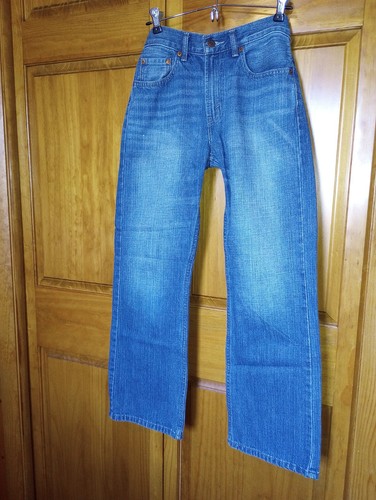 14 in boys size (or girls) Levis 527 Jeans Bootcut 27 x 27 All Cotton See Pics - Picture 21 of 24