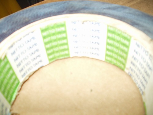 BLUE NITTO TAPE Specialty Surface Protective Film Low Tack 1.2" x 990' GLJI1668 - Picture 3 of 3