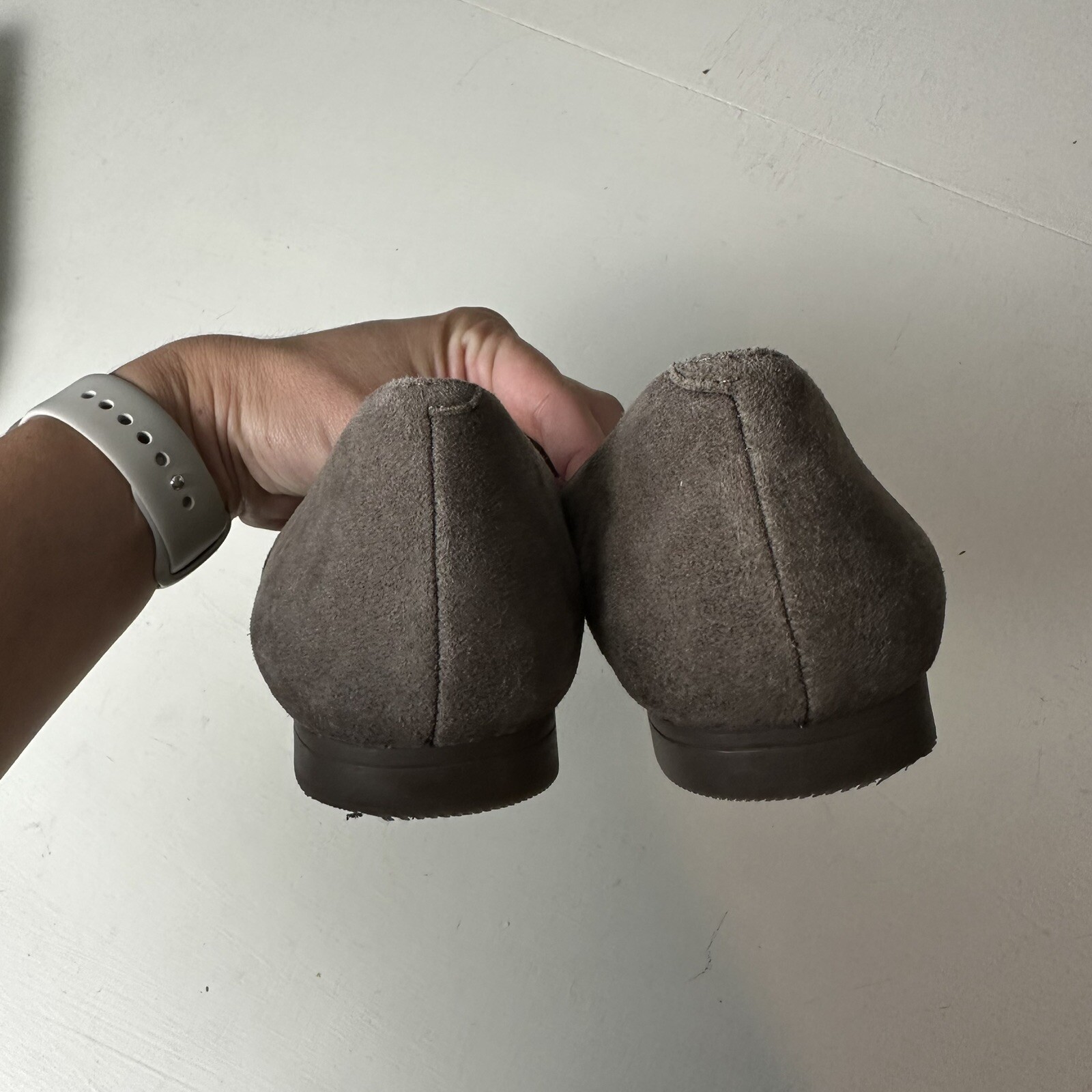 VIONIC- Posey Pointed Toe Flat Perforated Suede C… - image 7