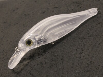 WLure Blank Unpainted Jerkbait Minnow Bass Fishing Lures 10 Per Pack UPM258 - Foto 4