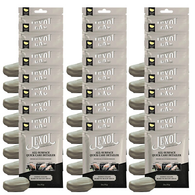 Lexol GEL Quick Care Detailer, 2.8 OZ, 24 Packs