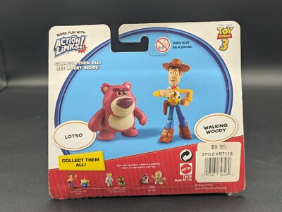 DISNEY PIXAR TOY STORY BUDDY PACK LOTSO WALKING WOODY