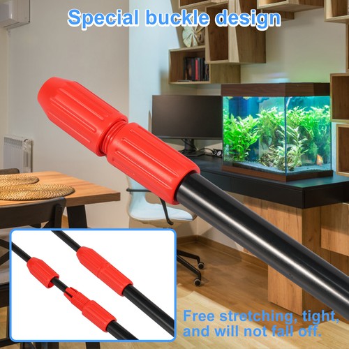 6 in 1 Aquarium Cleaning Tools Complete Aquarium Cleaning Kit with Scraper- .a - Picture 4 of 11