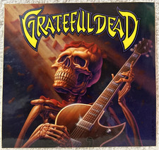Grateful Dead Guitar Skeleton STICKER DECAL 1997