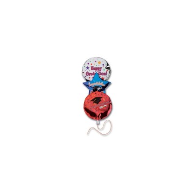 Stickers Jolee's Small 3D Graduation Balloons Happy Congratulations Cap