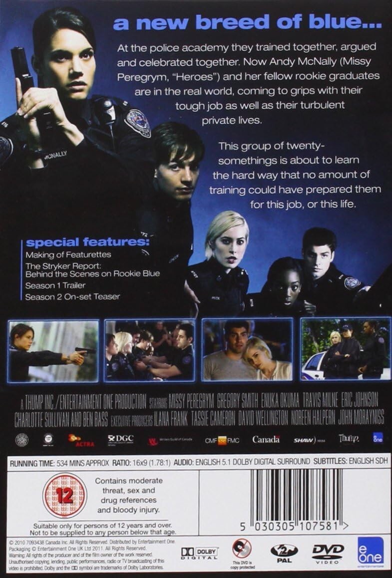 (未使用･未開封品)Rookie Blue: Season One 5-Disc Rental Co [DVD] 71ZF3VH+fYL._AC_UL210_SR210,