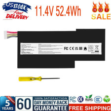 BTY-M6K Battery for MSI GF63 8RC 8RD GF65 GF75 GS63VR GS73 GS63VR Stealth Pro US