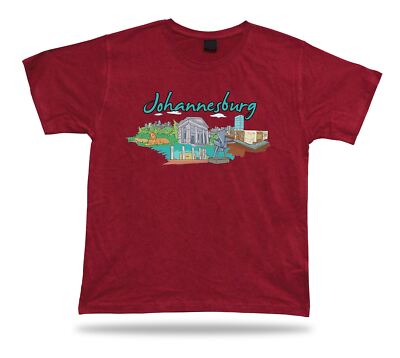 Johannesburg Gold Reef City Löwe Park Apartheid Museum Montecasino T-Shirt