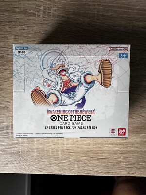 Bandai One Piece CCG Awakening of the New Era Booster Box - 24 Packs for  sale online