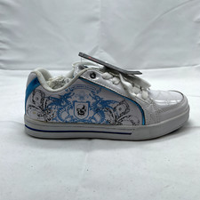 NEW DEADSTOCK Y2K Vintage Fubu Sneakers 5.5 6 Womens Skater Grunge Cyber Low Top