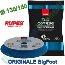 Tampone Spugna per Lucidatura Auto Ø 130/150 BLU Coarse RUPES Velcrato 9.DA150H