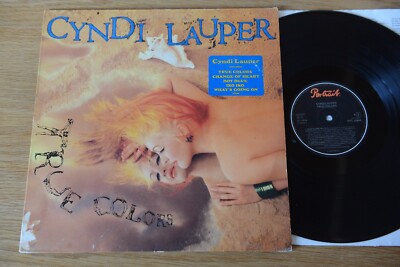 Cyndi Lauper   True Colors LP  Portrait  PRT 26948