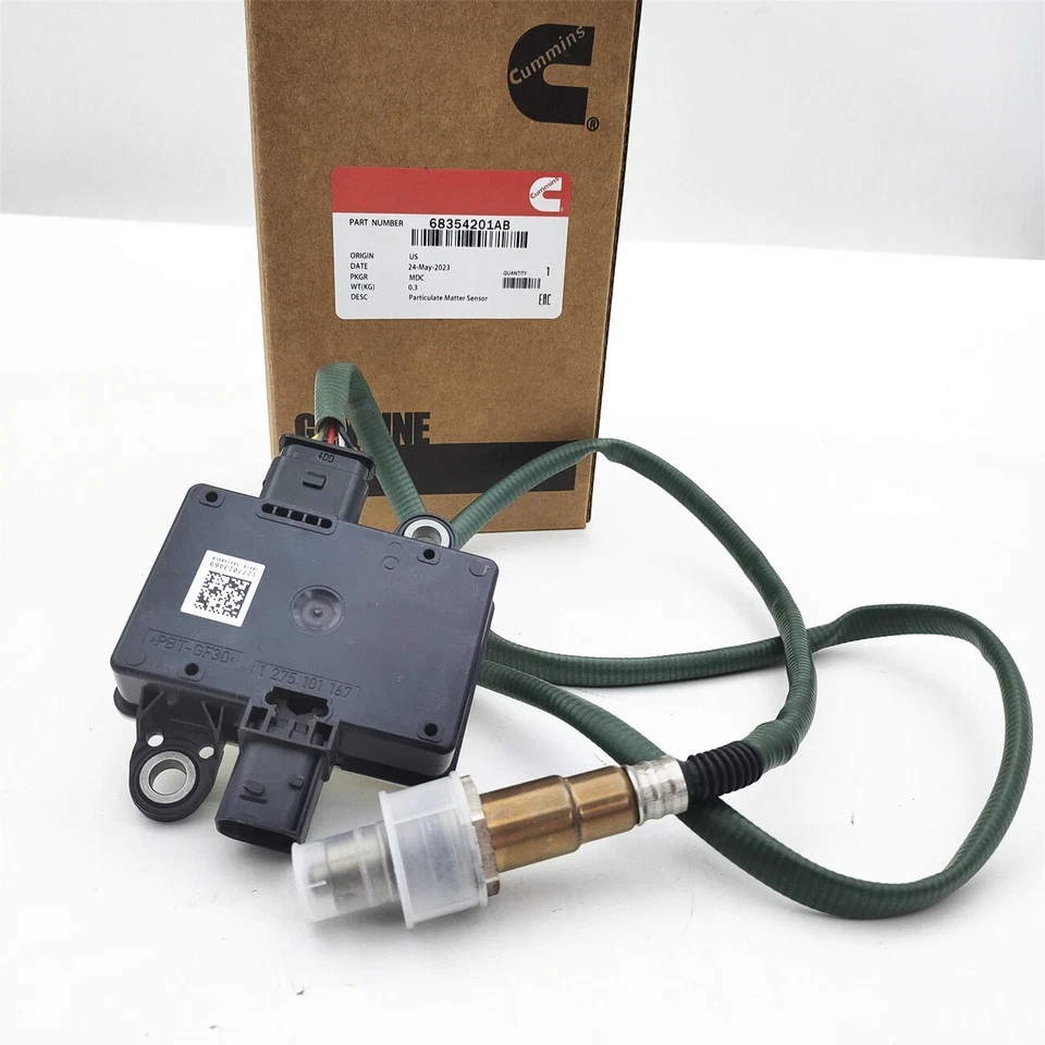 Sensor de partículas diésel 68354201AB para 19-24 Ram 2500 3500 6,7 L Cummins Foto 2 de 4