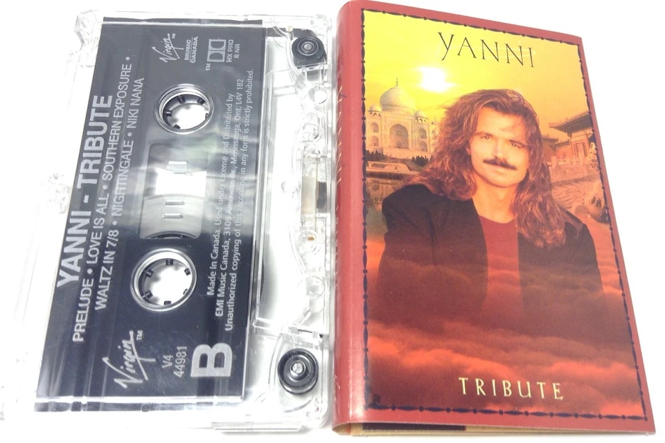 Tribute by Yanni (Cassette, Nov-1997, Virgin) - Image 2 of 4