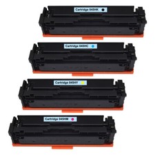 4P High Yield BK/C/Y/M Toner Cartridge for Canon 045 045H LBP612Cdw MF632/634Cdw
