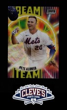 2022 TOPPS STADIUM CLUB CHROME Pete Alonso BEAM TEAM WAVE REFRACTOR NY METS