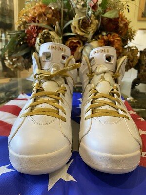 11.5] Nike Air Jordan 6 Retro 'Golden Moments' - 384664-135 | eBay