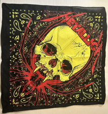 Metallica Spider Skull Bandana Heavy Metal