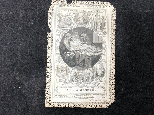 Canivet & Image Pieuse & Prière & Ancienne & Bible & Liturgie & Sainte N°63 - Photo 1 sur 6