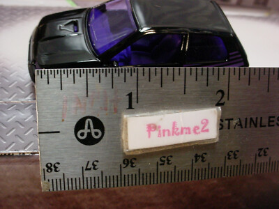 majorette Series 10 RENAULT CLIO 16S ☆black/purple;opening doors