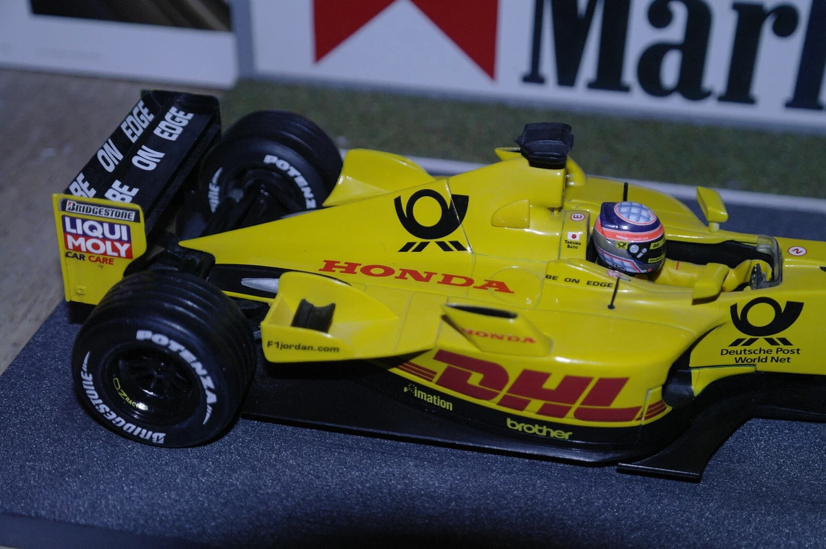 F1 JORDAN EJ12 Takuma Sato ミニカー 1/18 F1 JORDAN EJ12 Takuma