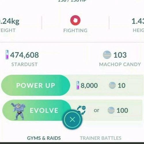 Pokémon Go Machamp Instant Evolve from Machoke Trade no more candy!High Cp Lvl35 - Image 3 of 3