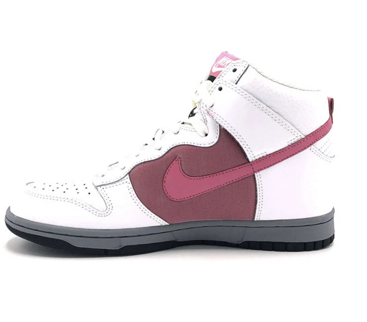 Nike Dunk High White Pink Clay W for sale | eBay