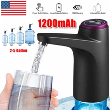 Water Bottle Switch Pump Electric Automatic USB Jug Dispenser Universal 5 Gallon