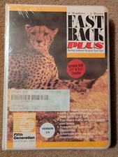 Fast Back Plus Back Software MS-DOS Unopened 