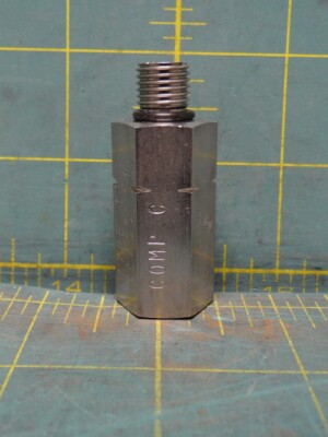 Chemquip Fluid Pressure Dampener Adapter P/N 175KNC1UE Type 2 Class 2 Comp C