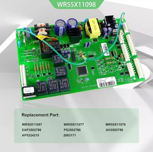 WR55X11098 Refrigerator Electronic Control Board, Compatible with Ge PGCS1RKZJSS
