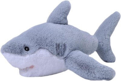 Wild Republic  24984  EcoKins Great White Shark Stuffed Animal Plush   12 Inches