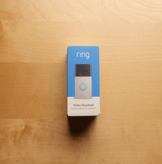 Amazon Smart Home Ring Video Doorbell with HD Video-image
