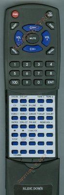 Replacement Remote for LUXMAN F105, 01E03143S01