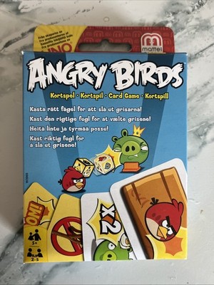 Mattel W3969 - Mattel Spiele - Angry Birds Kartenspiel
