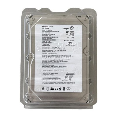 New Sealed Seagate Barracuda 160GB 7200RPM SATA I 3.5'' Internal HDD ST3160827AS
