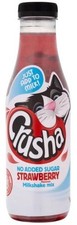 Crusha Strawberry No Added Sugar Milk Shake Syrup 500ml Pack of 1 or 6 Bottles