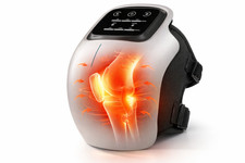 Heated Knee Massager Cordless Vibration Red Light Therapy USB-C Pain Relief