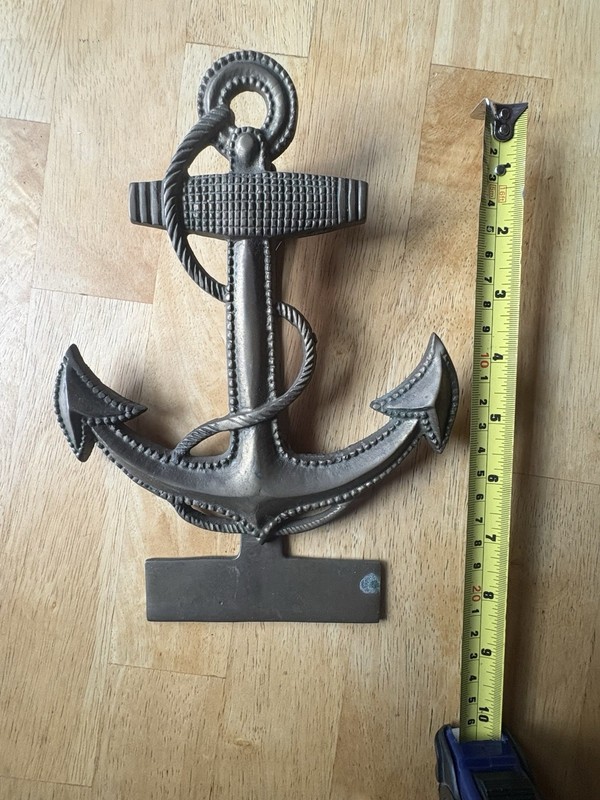 Brass Anchor Door Knocker