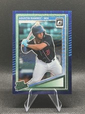 2025 Panini Donruss - Optic Rated Prospects Agustin Ramirez #113 Blue Velocity
