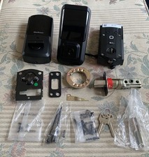 Kwikset SmartCode 916 Z-Wave Smart Lock Keyless Entry Matte Black - READ