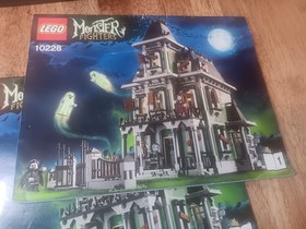 Lego Monster Fighters Haunted House 10228 Used Instruction Manual No Bricks