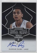 2016-17 Panini Totally Certified Rookie Roll Call Marcus Paige #42 Auto 1u6