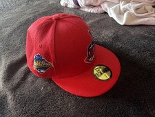 🔥Cleveland Indians New Era Size  7 🔥1995 WS sidepatch