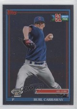 2021 Topps Pro Debut Chrome Burl Carraway #PDC-191 fm0