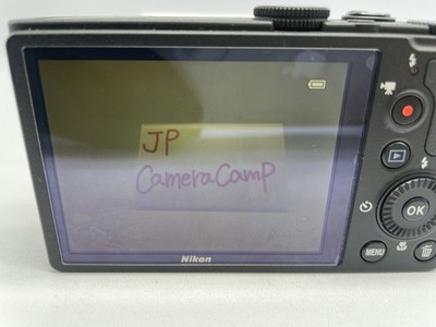 Excellent Nikon Coolpix P310 black Compact Digital Camera 16.1MP